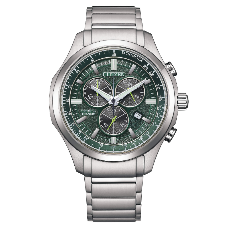 OROLOGIO CITIZEN AT2530-85X ECO-DRIVE CRONO SUPER TITANIO