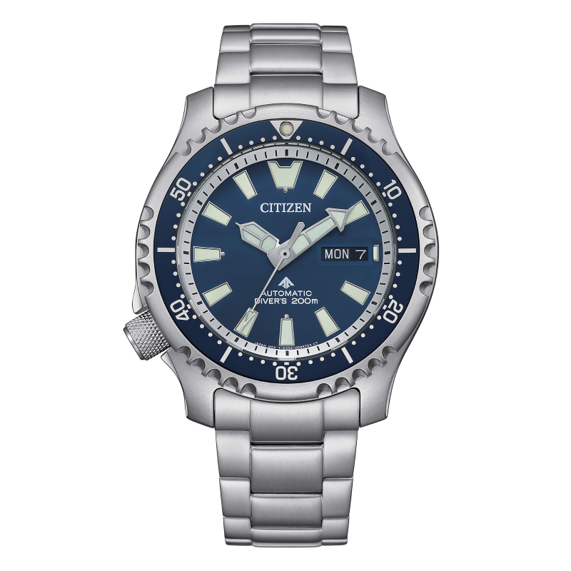 OROLOGIO CITIZEN NY0161-63L AUTOMATIC DIVER'S 200MT FUGU LIMITED EDITION