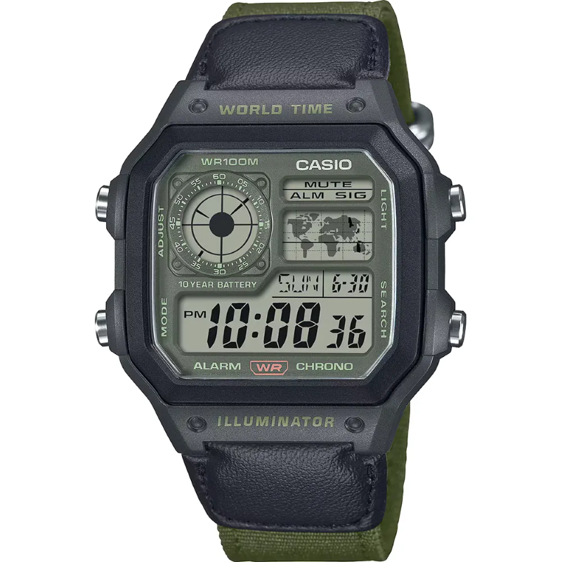 OROLOGIO CASIO AE-1200WHUB-3AVEF