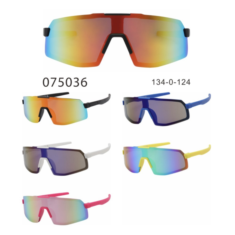 OCCHIALE X EYEWEAR 075036 GIALLO SPECCHIO BLU