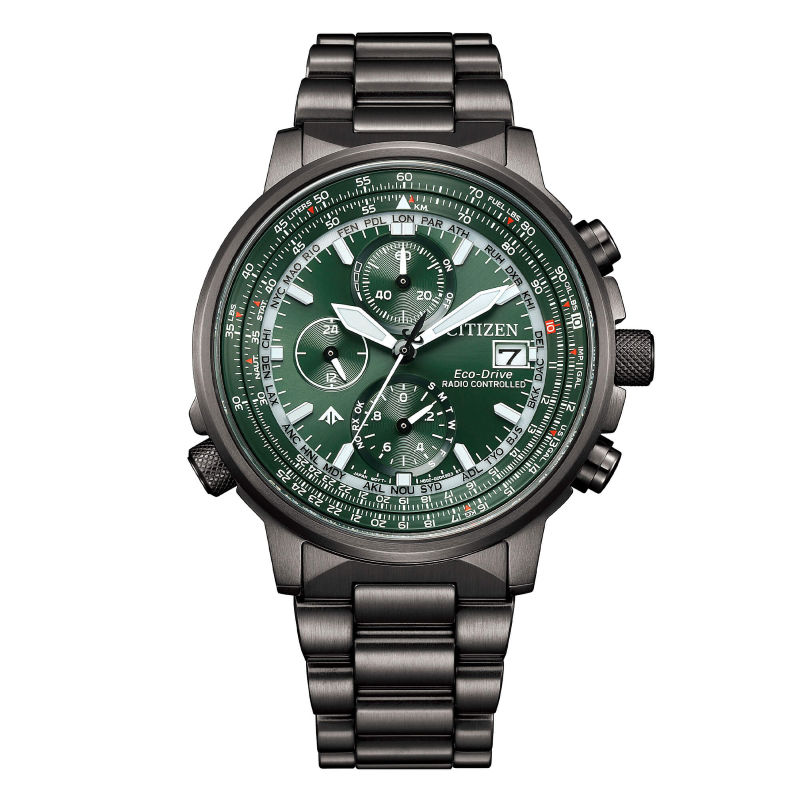 OROLOGIO CITIZEN AT8304-57W ECO-DRIVE RADIOCONTROLLATO 