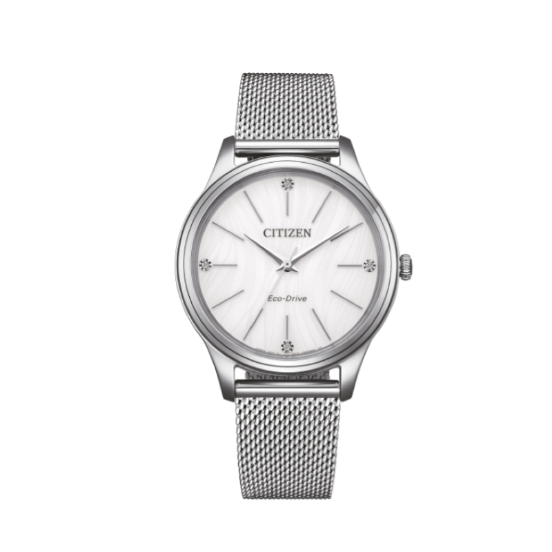 OROLOGIO CITIZEN DONNA EM1220-82A ECO-DRIVE LADY 