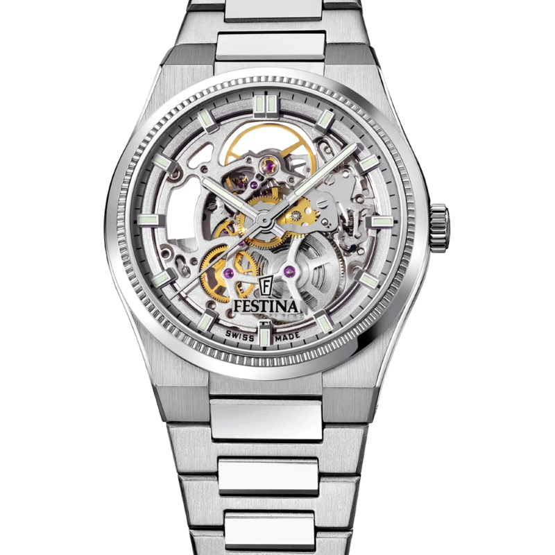 OROLOGIO FESTINA SWISS MADE F20069/1 AUTOMATICO