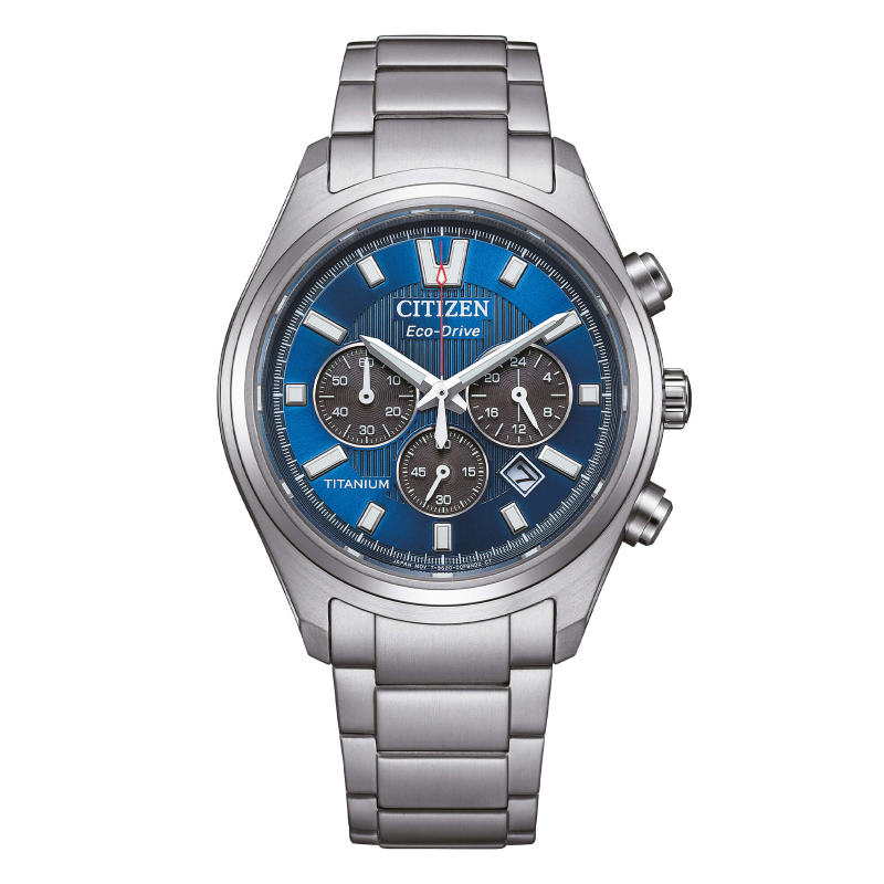 OROLOGIO CITIZEN CA4750-51L ECO DRIVE MALE SUPER TITANIO