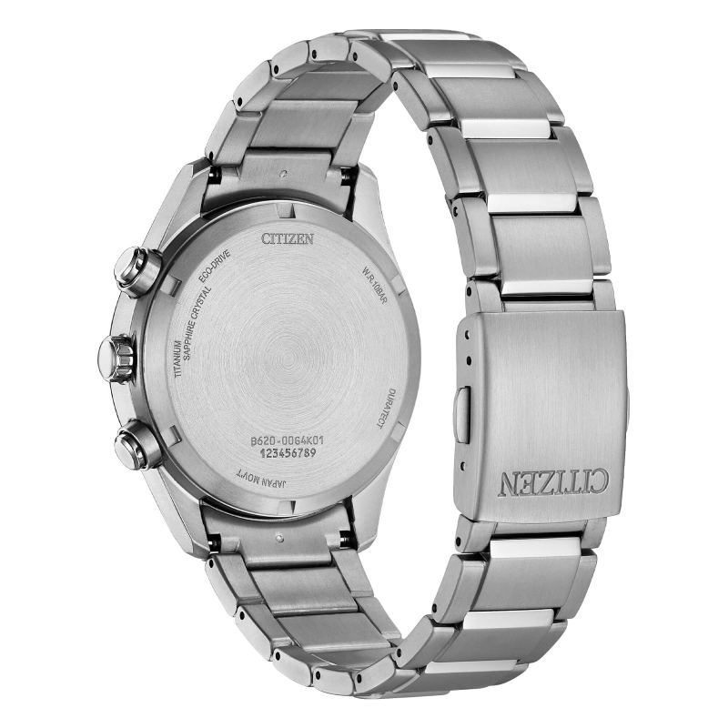 OROLOGIO CITIZEN CA4750-51L ECO DRIVE MALE SUPER TITANIO