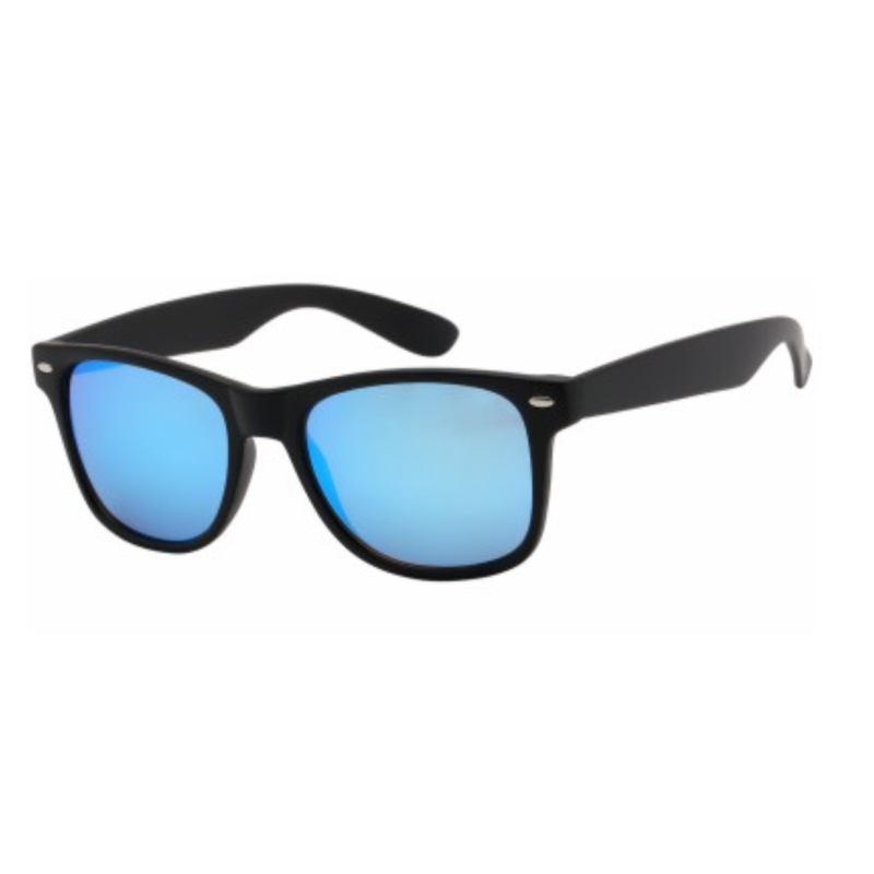 OCCHIALE SOLE X EYEWEAR 023128ZV NERO-SPECCHIO AZZURRO