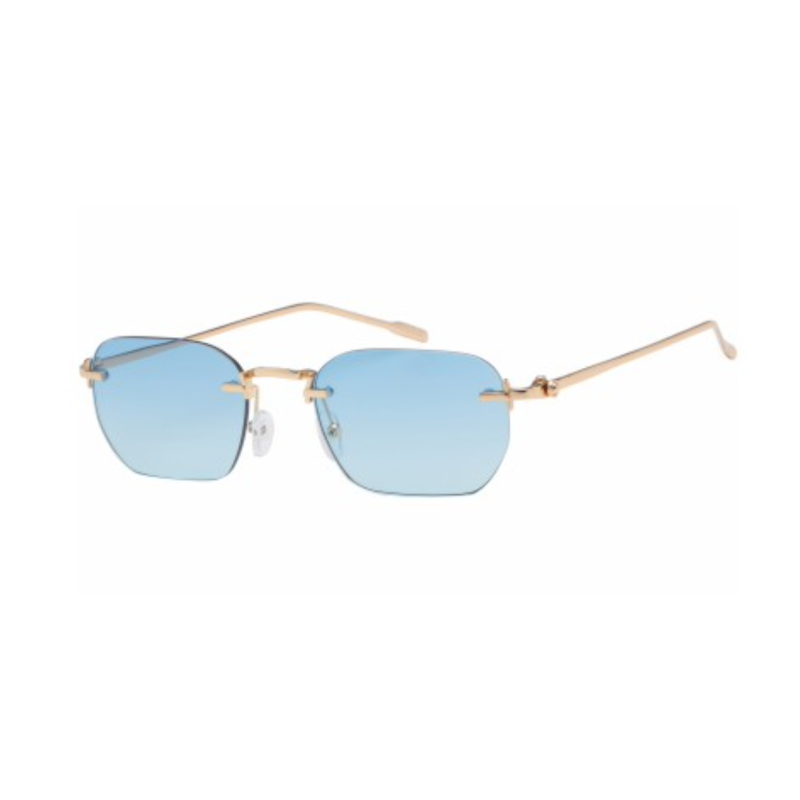 OCCHIALE SOLE X EYEWEAR 018148 ORO-AZZURRO