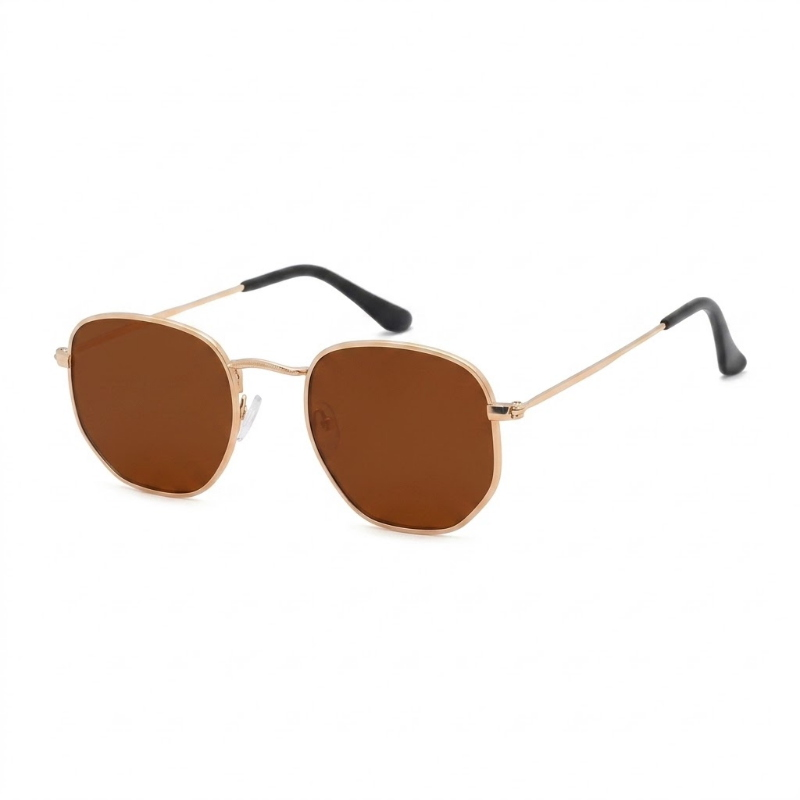 OCCHIALE SOLE X EYEWEAR 015317 ORO-MARRONE