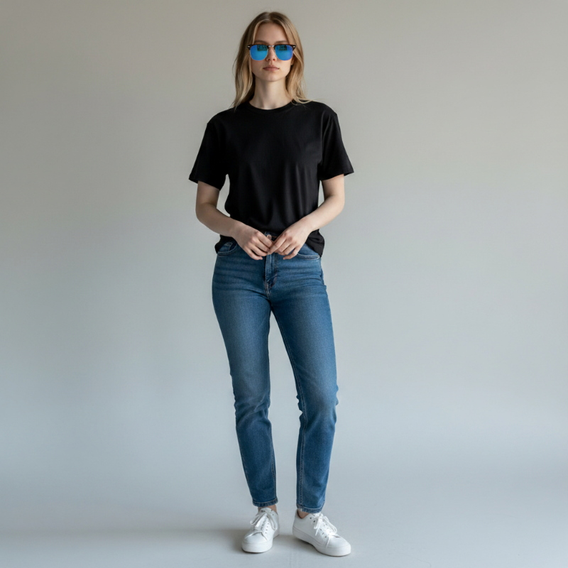 OCCHIALE SOLE X EYEWEAR 016316 HAVANA-BLU