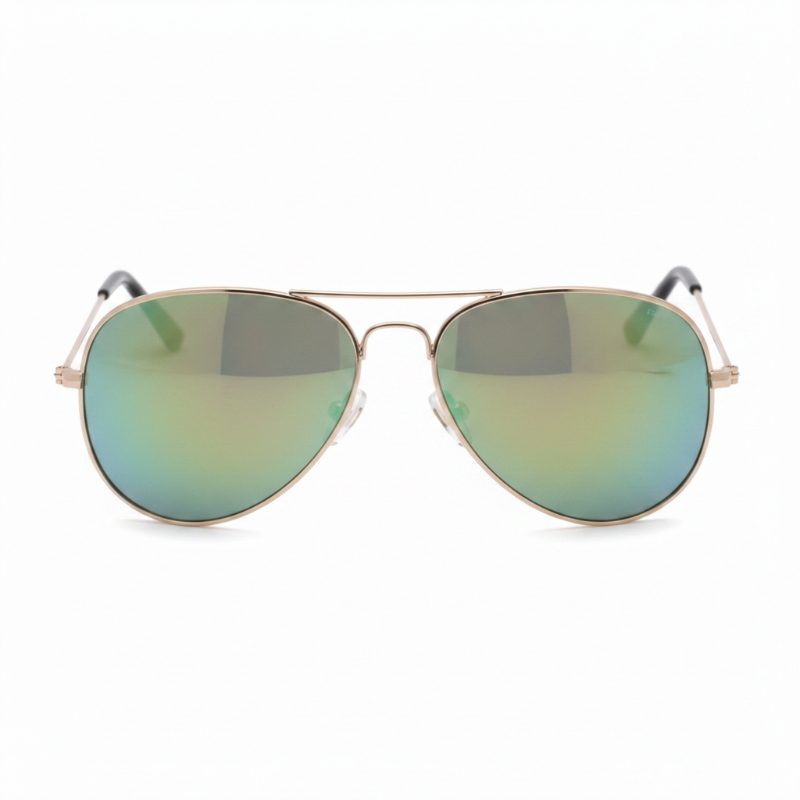 OCCHIALE SOLE X EYEWEAR 016305E ORO-VERDE