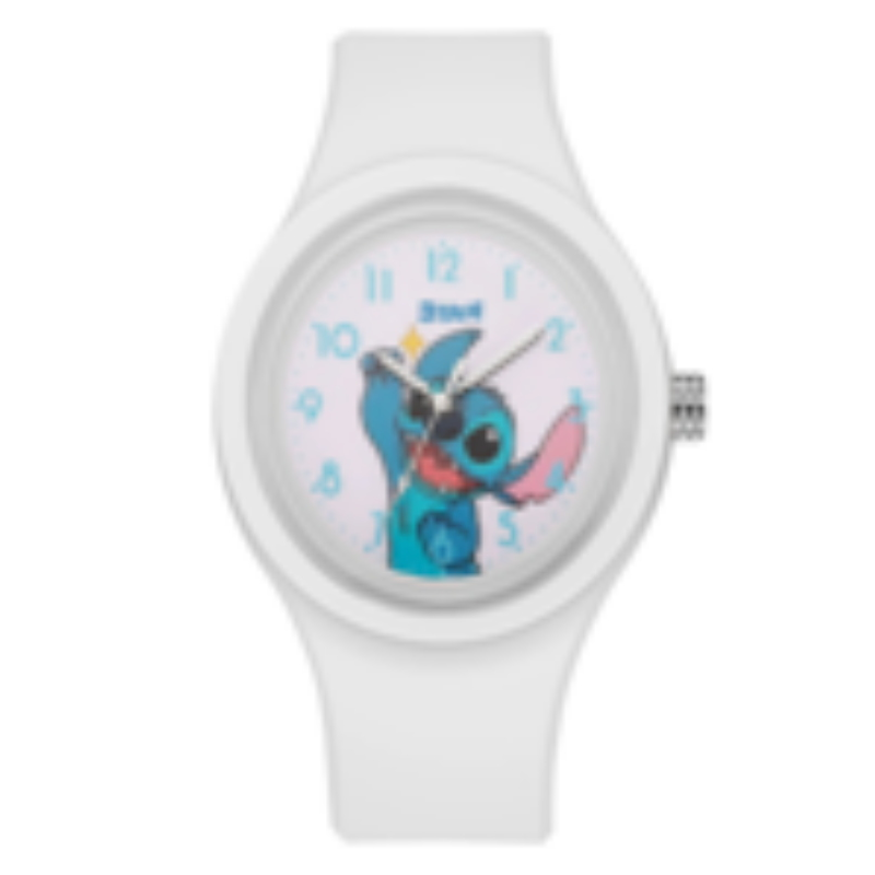 OROLOGIO STICH GOMMA BIANCO