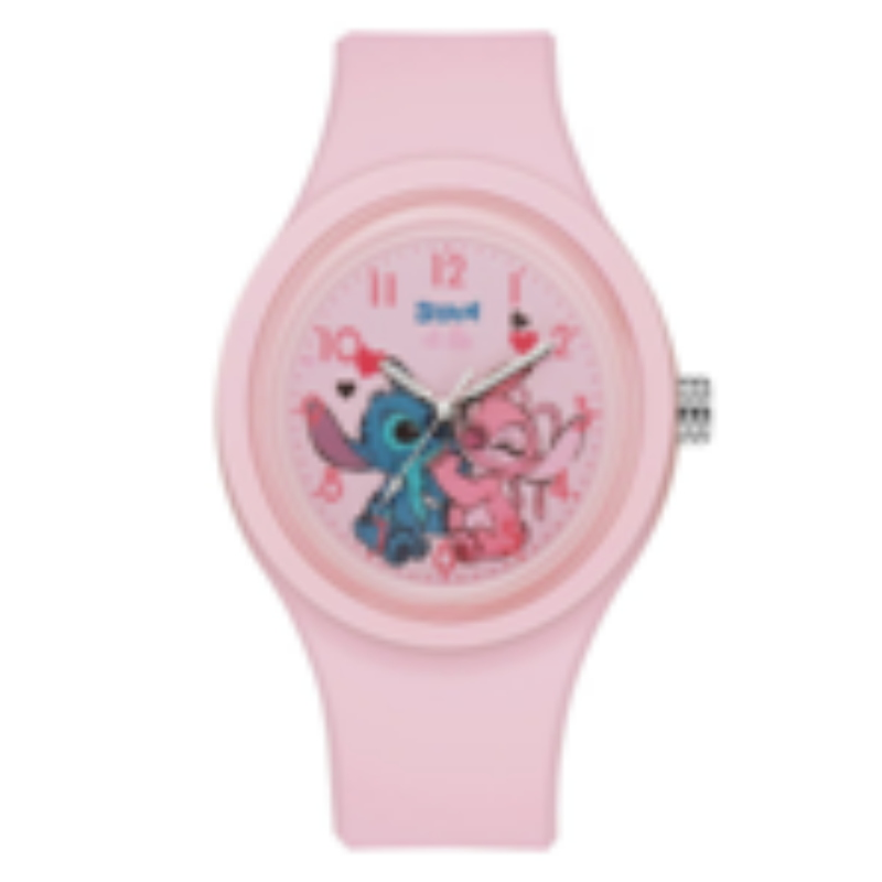 OROLOGIO STICH GOMMA ROSA